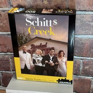 Schitt’s Creek Jigsaw Puzzle Aquarius 500 Pieces -‎ Complete!